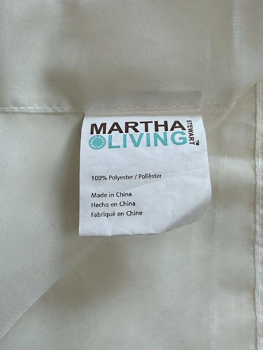 3 x Martha Stewart Living Fine Sheer Rod Pocket Curtain Panels 59